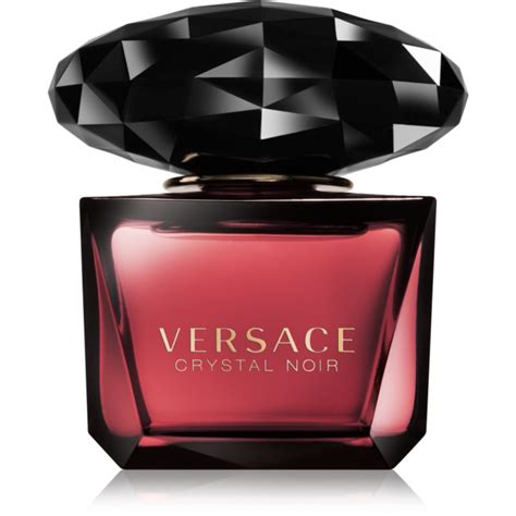 versace crystal noir בושם|Versace eau de toilette.